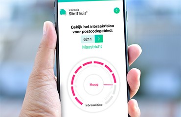 InbraakBarometer in de SlimThuis App