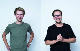 Sietse Radstake en Evert Hilhorst