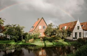 Woonhuizen met een groene tuin bieden mogelijkheden om zorgvuldig met water om te gaan.