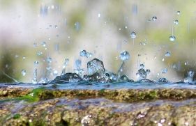 Heftige regenval