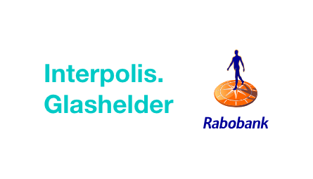 Samenwerking Interpolis en Rabobank logo's